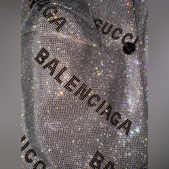 Gucci x Balenciaga Crystal Hourglass Jacket - Picture 9 of 11